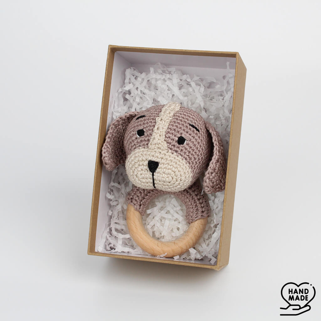 crochet teething toy