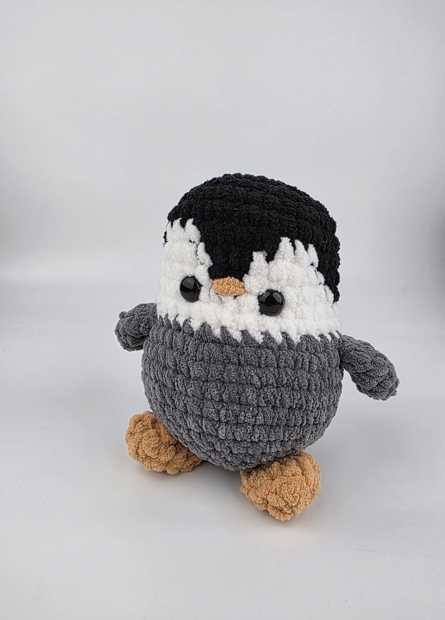 Frosty the Penguin - Handmade Crochet Soft Toy - Ready to Ship