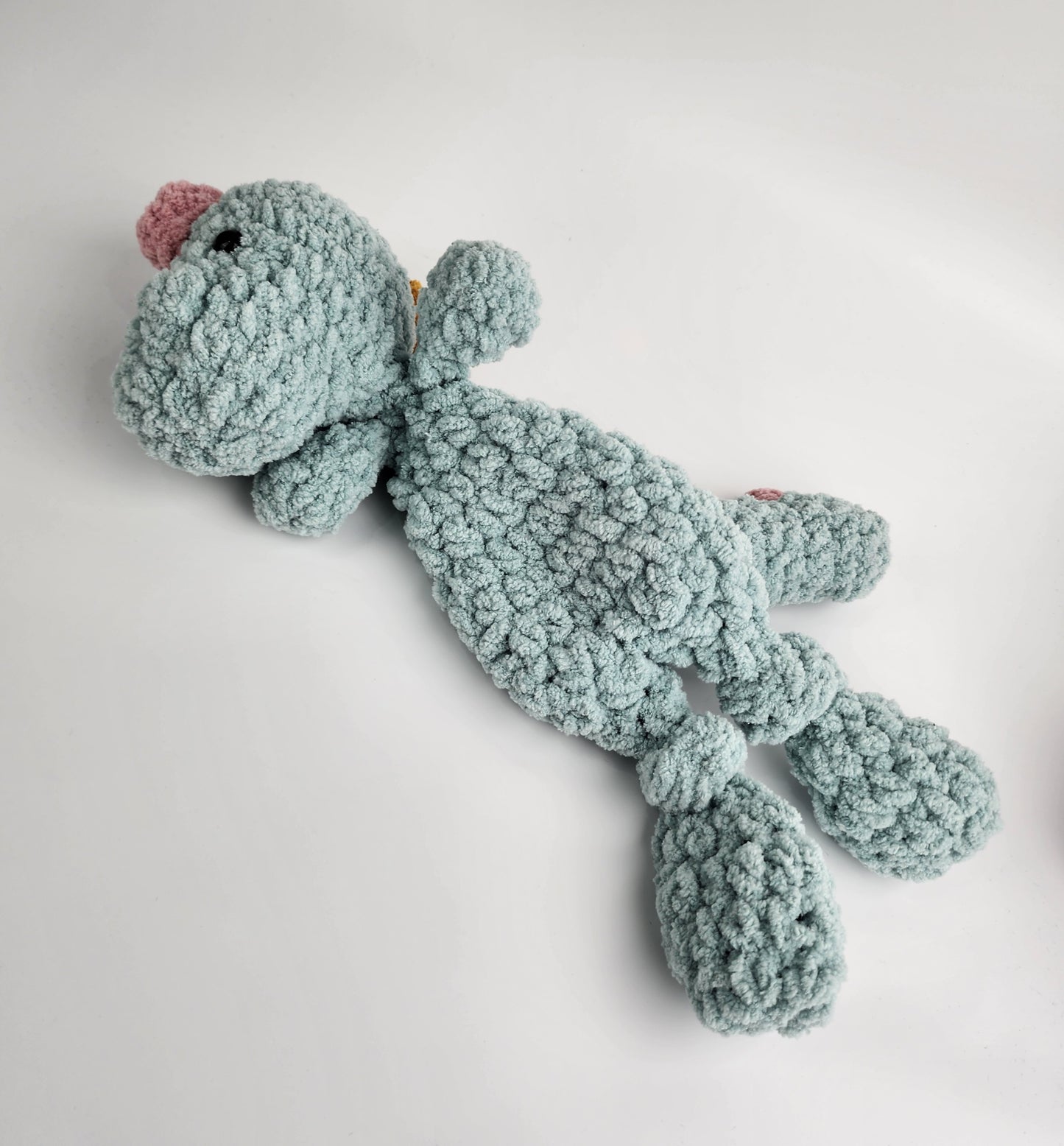 Dinosaur Snuggler - Blue - Ready to Ship