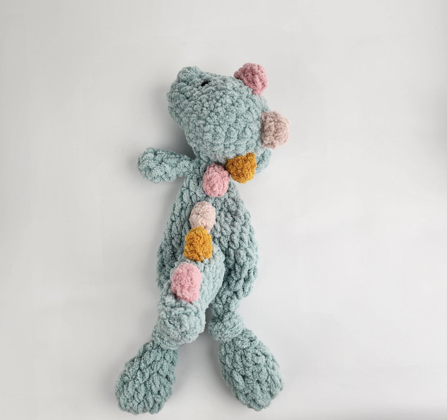 Dinosaur Snuggler - Blue - Ready to Ship