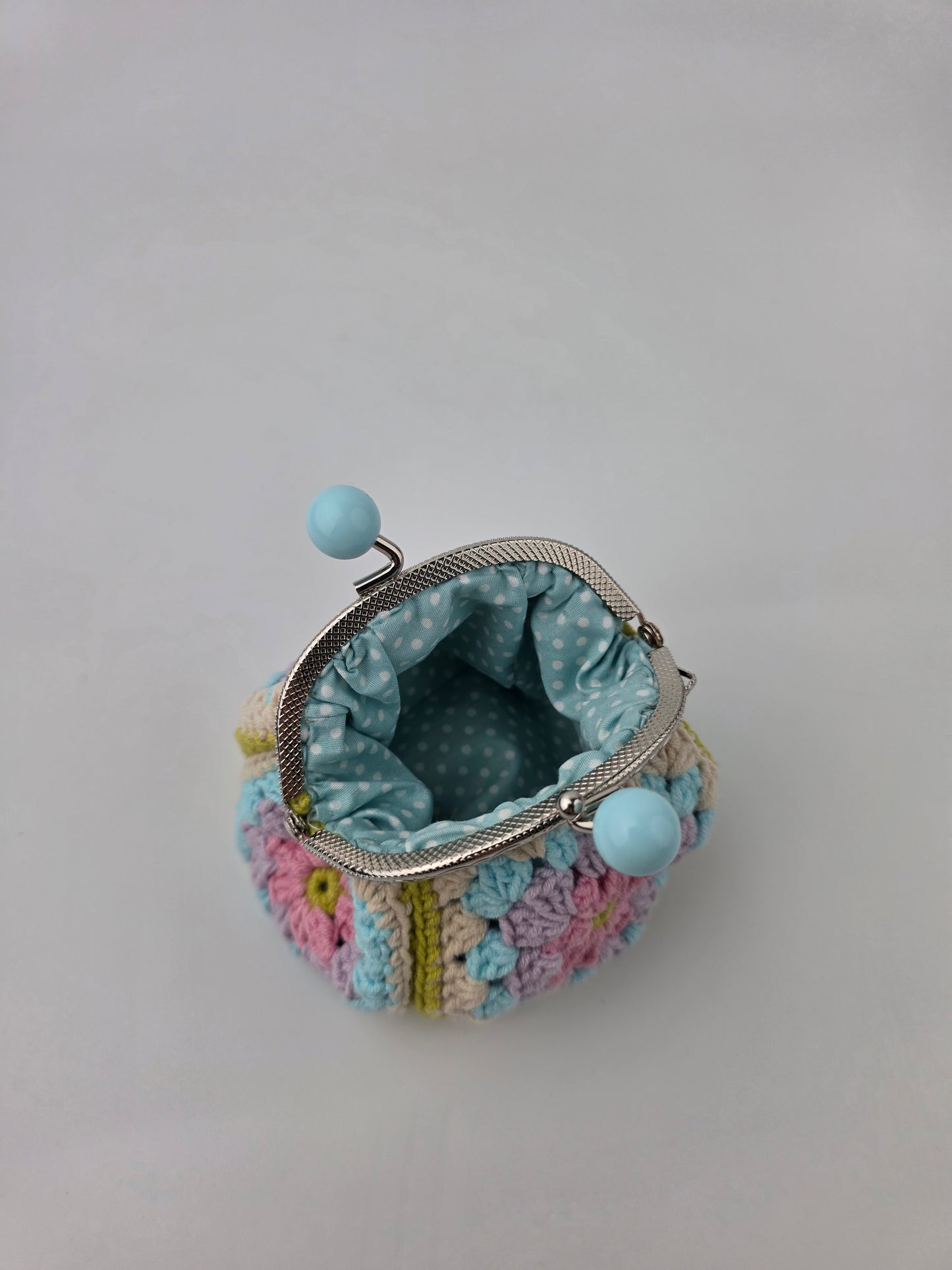 Granny Square Crochet Purse