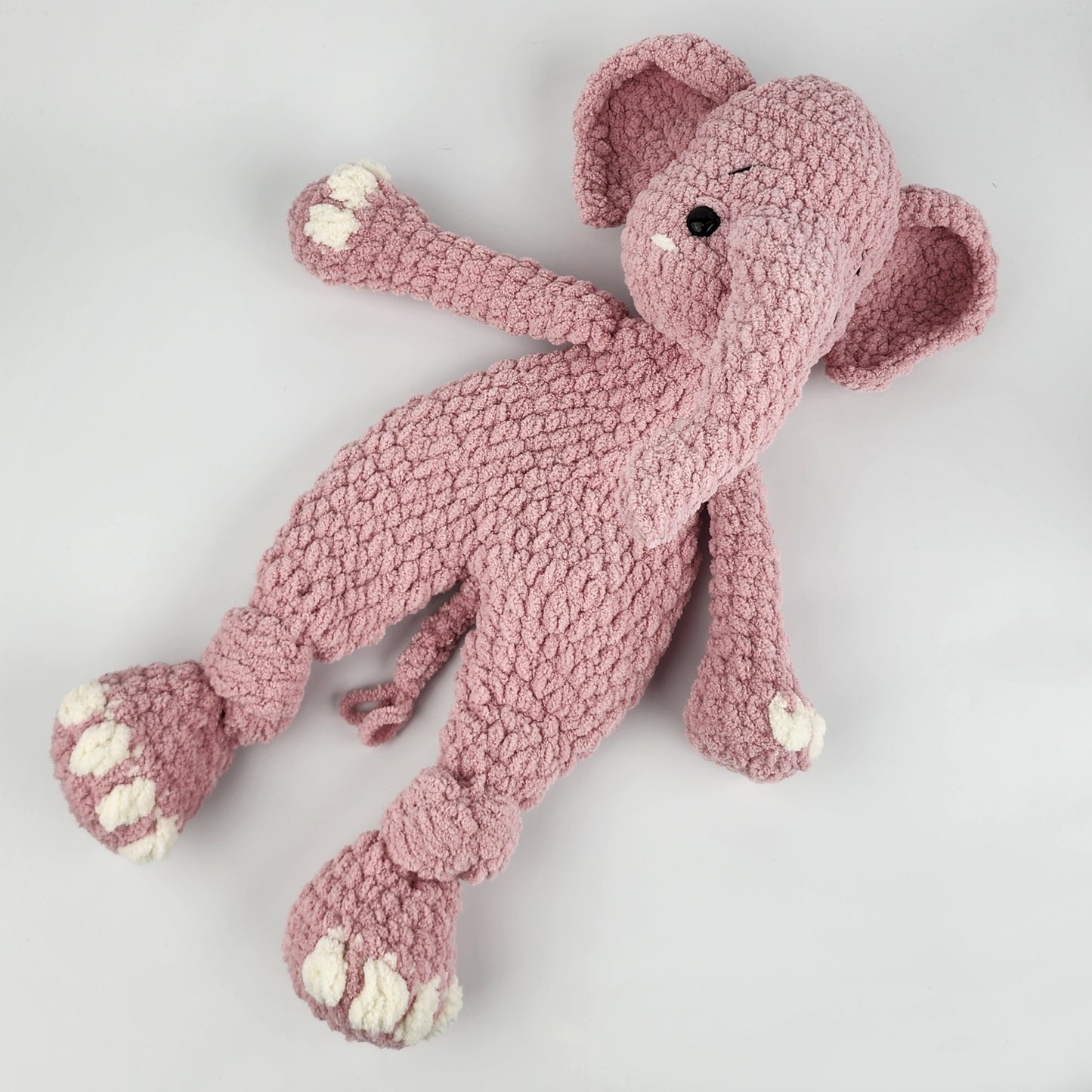Ellie the Elephant Snuggler - Handmade - Ready to Ship