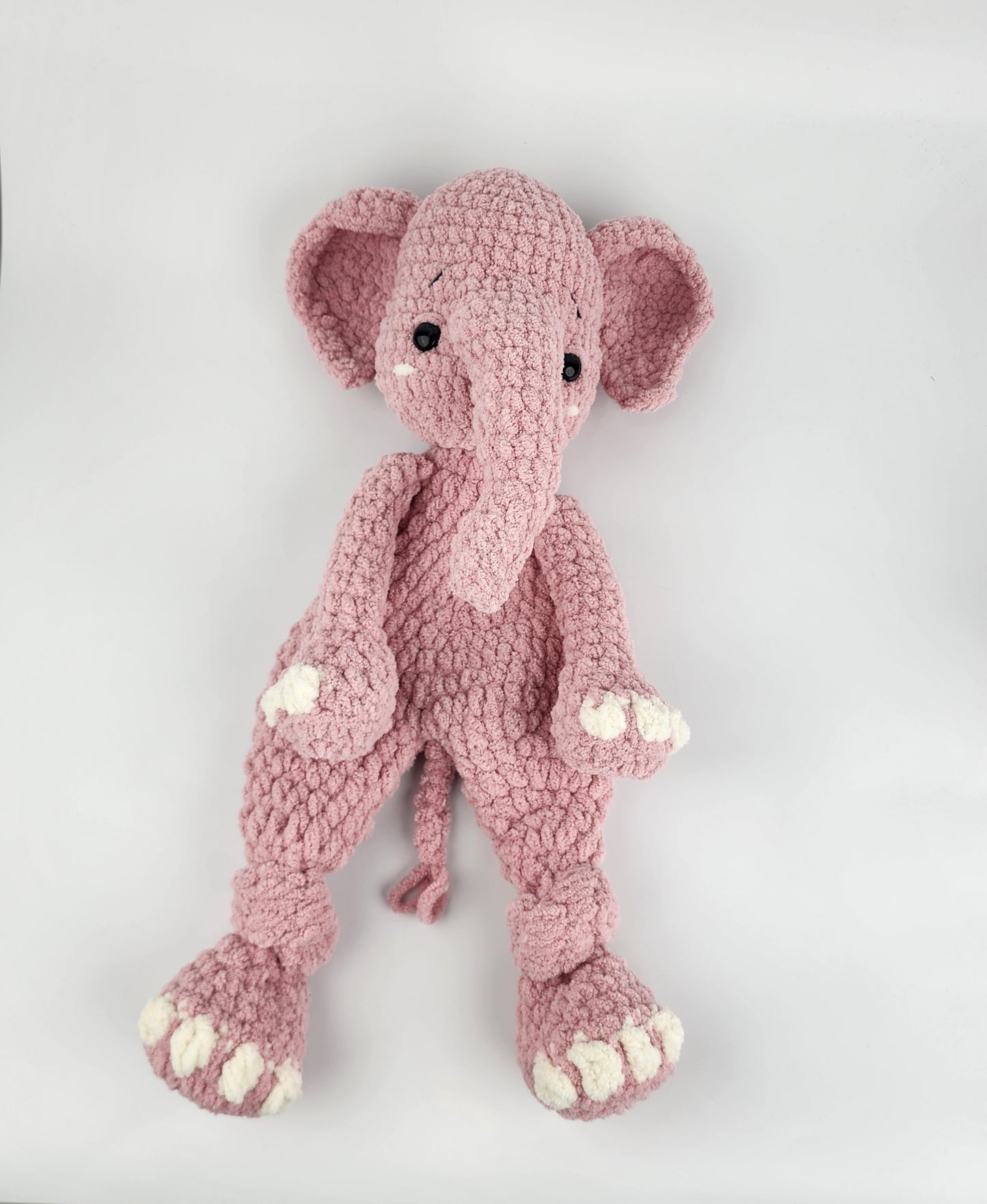 Ellie the Elephant Snuggler - Handmade - Ready to Ship