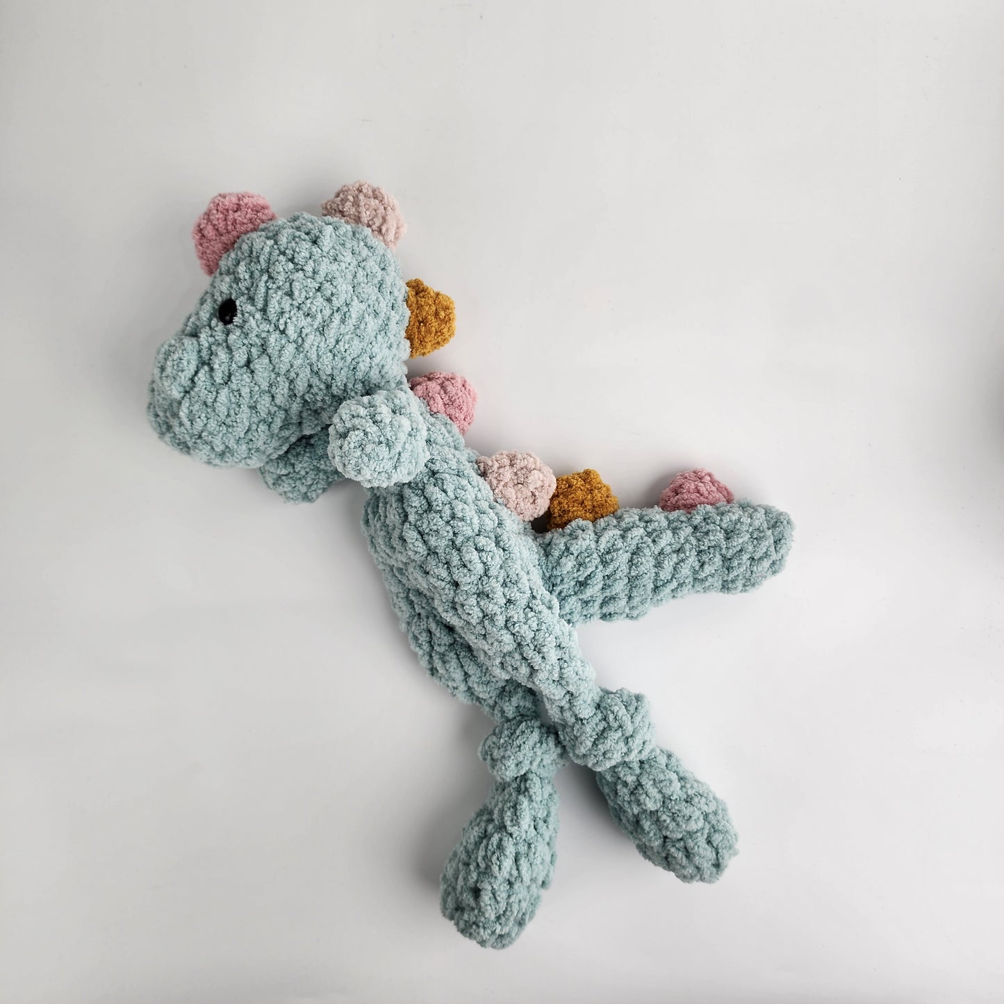 Dinosaur Snuggler - Blue - Ready to Ship