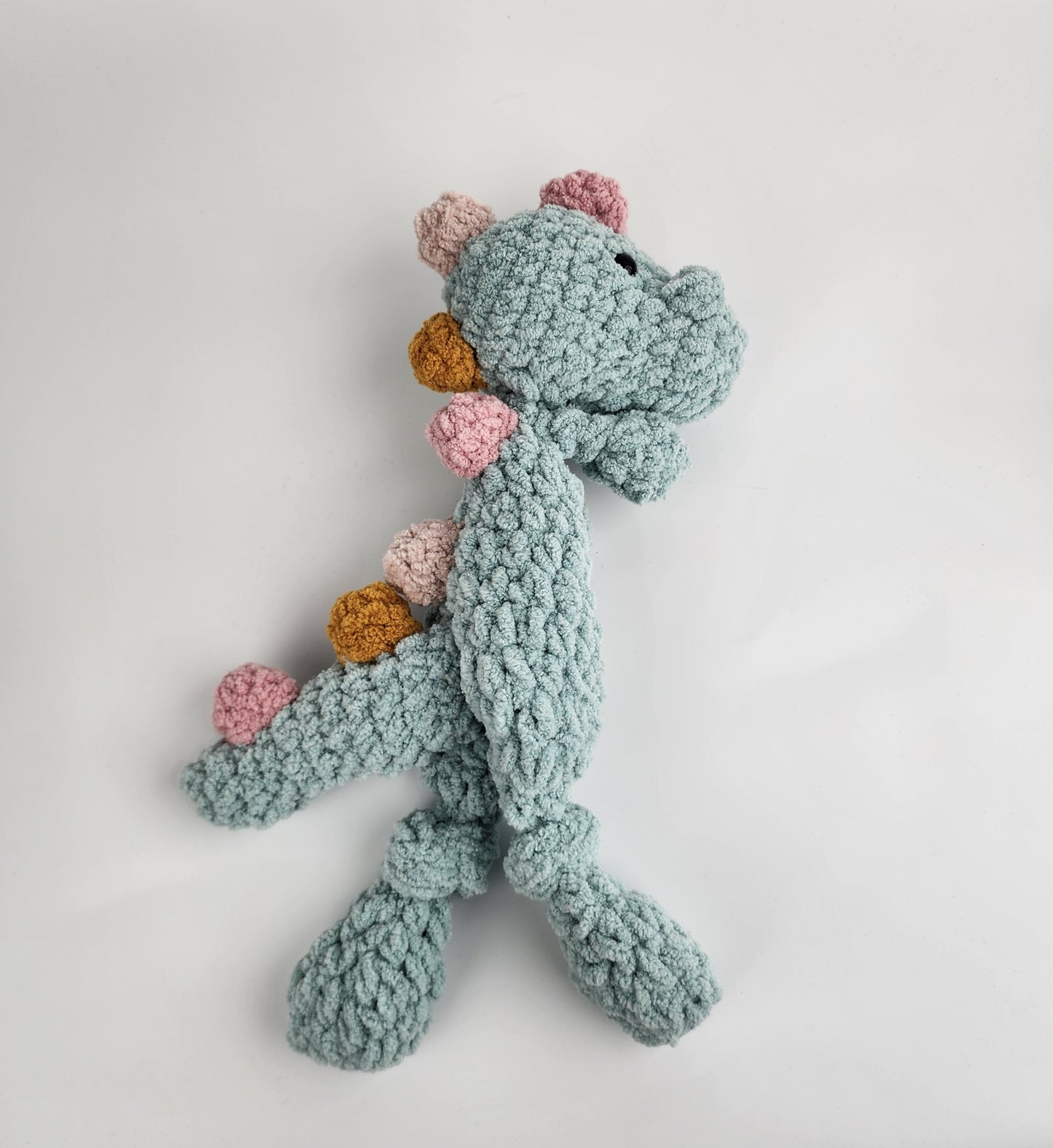 Dinosaur Snuggler - Blue - Ready to Ship