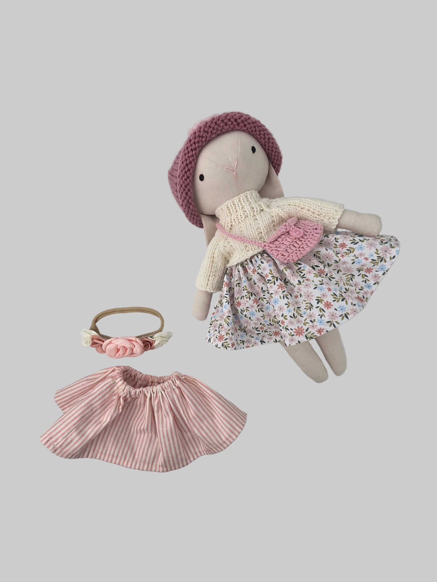 Pink Doll Bag