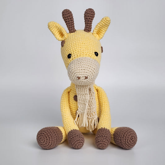 Pre-Order - Sunny the Giraffe - Handmade Crochet Soft Toy