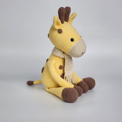 Pre-Order - Sunny the Giraffe - Handmade Crochet Soft Toy