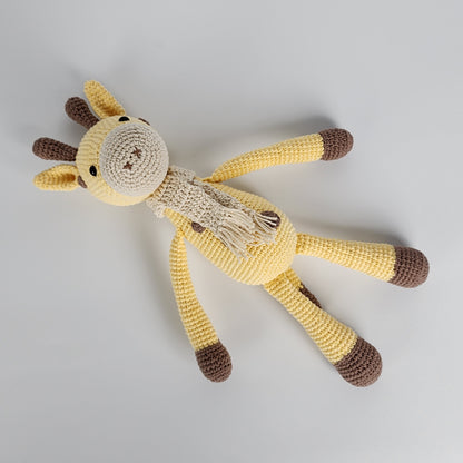 Pre-Order - Sunny the Giraffe - Handmade Crochet Soft Toy