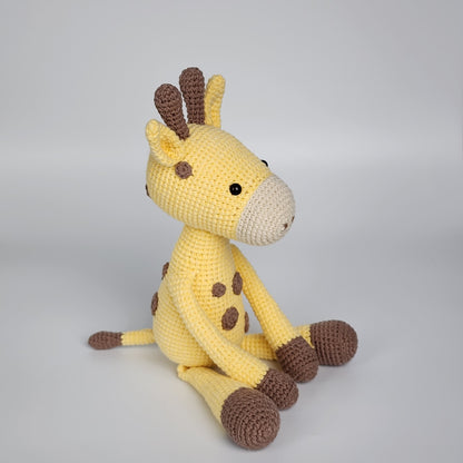 Pre-Order - Sunny the Giraffe - Handmade Crochet Soft Toy