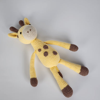 Pre-Order - Sunny the Giraffe - Handmade Crochet Soft Toy