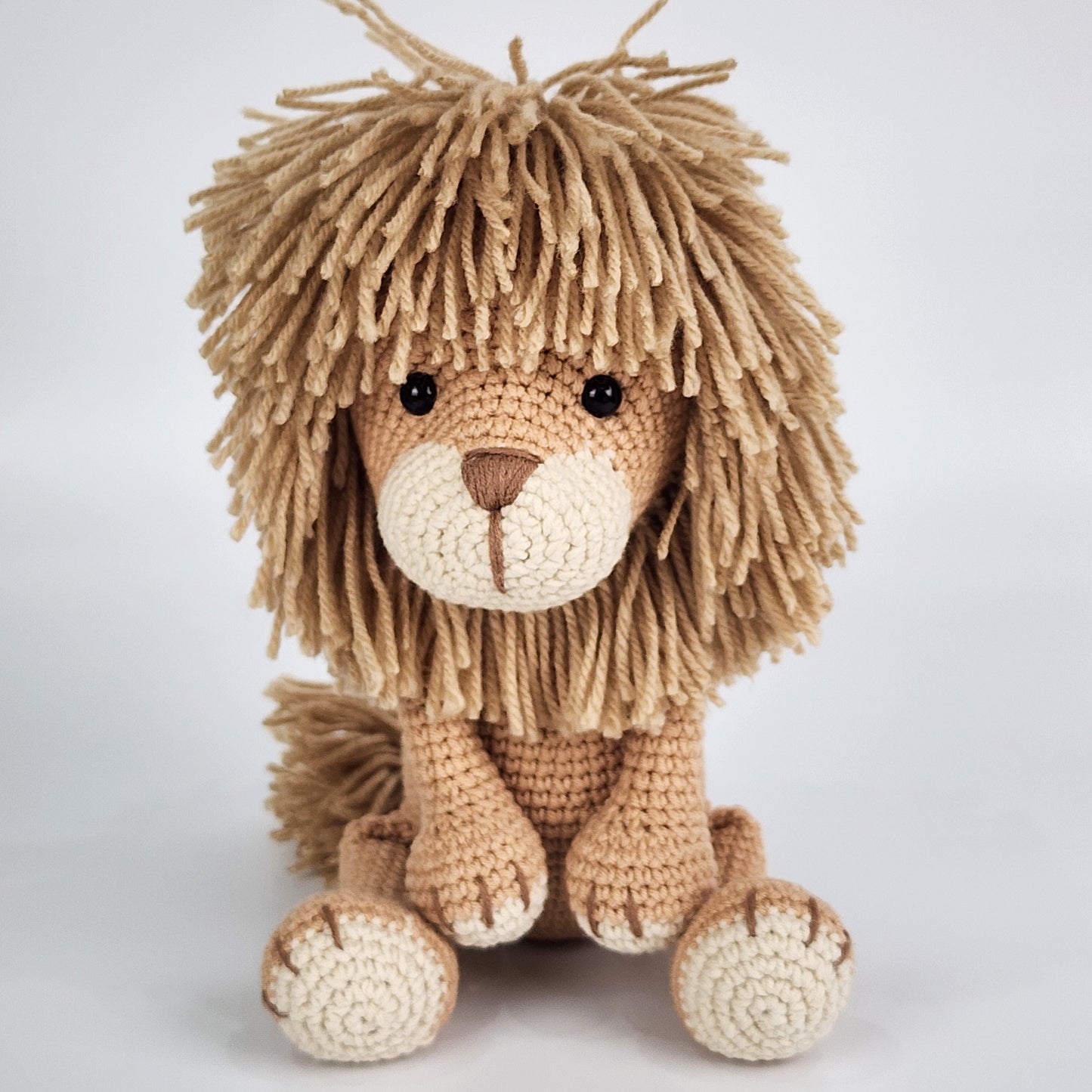 Made to Order- Lion Baby Gift Box Hamper - Handmade Soft Toy