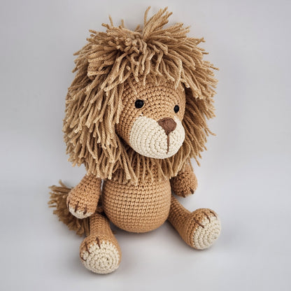 Made to Order- Lion Baby Gift Box Hamper - Handmade Soft Toy