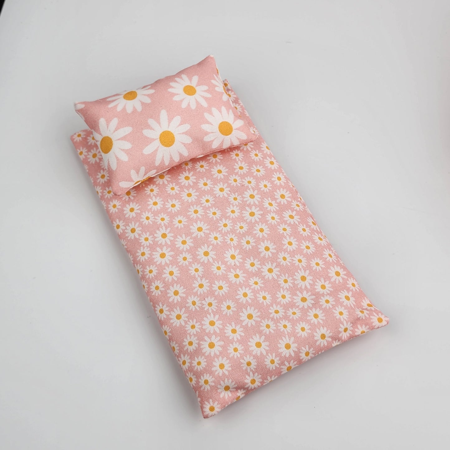 Baby Doll Carrier Cot - Pink Daisy Print