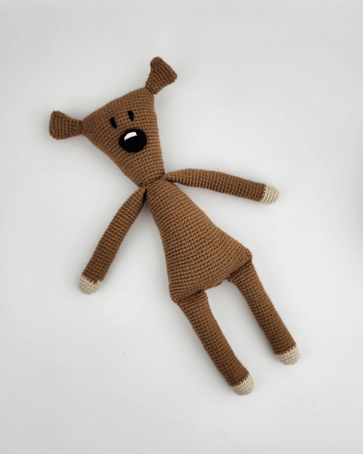 Mr Bean's Teddy Bear - Handmade Crochet Soft Toy  - (Pre-Order)