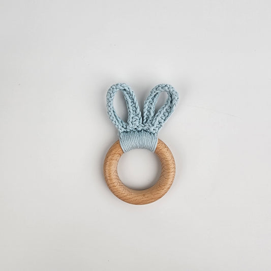 Bunny Ears Teether - Blue