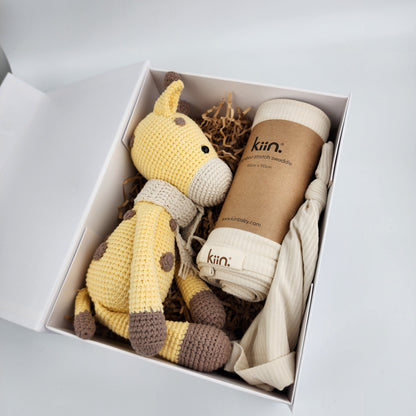 Pre-Order - Sunny the Giraffe Baby Box Hamper