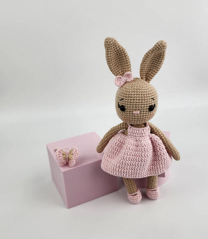 Pre-Order - Sweet Bunny - Handmade Crochet Soft Bunny Toy