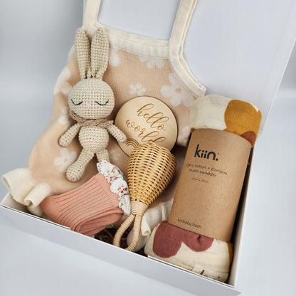 Hello World Baby Gift Box Hamper - Ready to ship