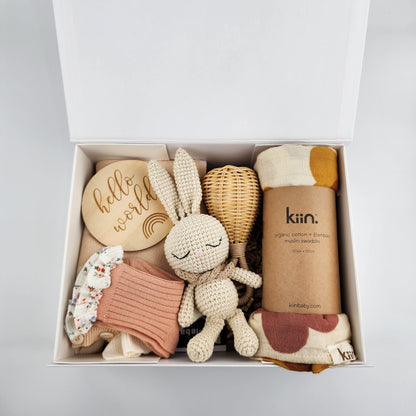 Hello World Baby Gift Box Hamper - Ready to ship