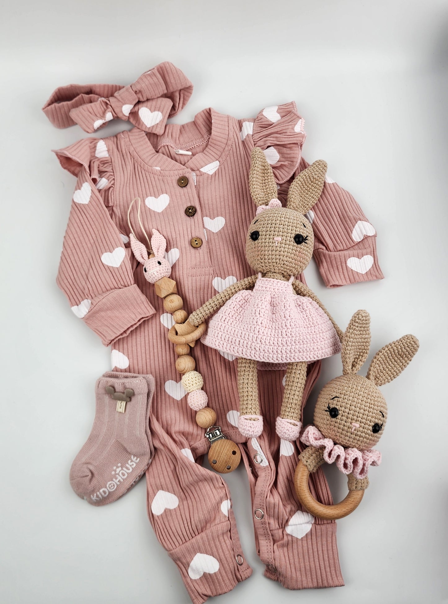 Pre-Order- Bunny Baby Gift Box Hamper