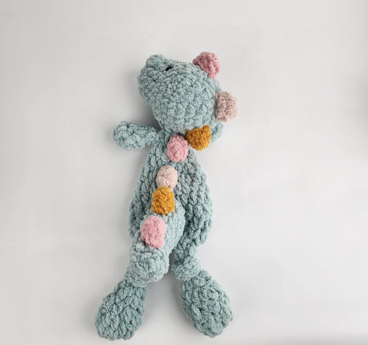 Dinosaur Snuggler - Blue
