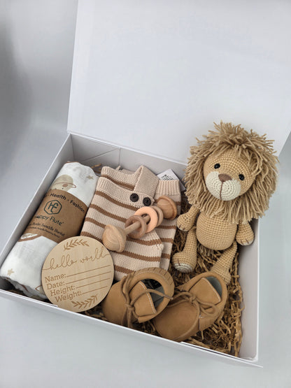 Leo the Lion Baby Gift Box Hamper