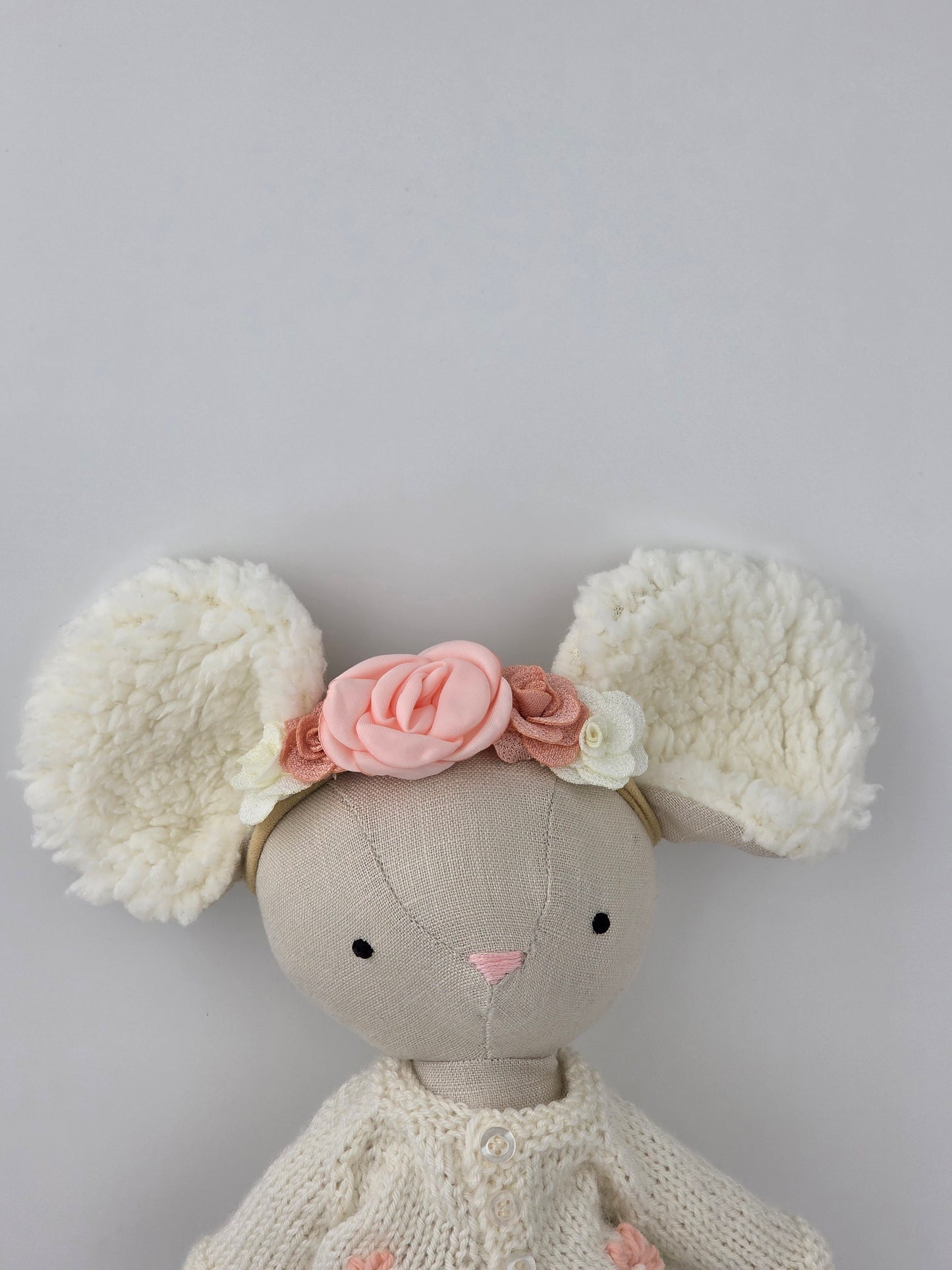 Flower Headband for Dolls
