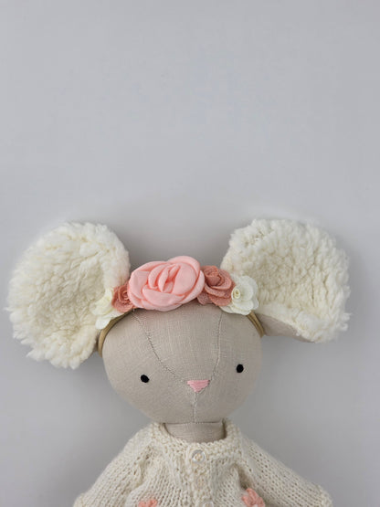 Flower Headband for Dolls