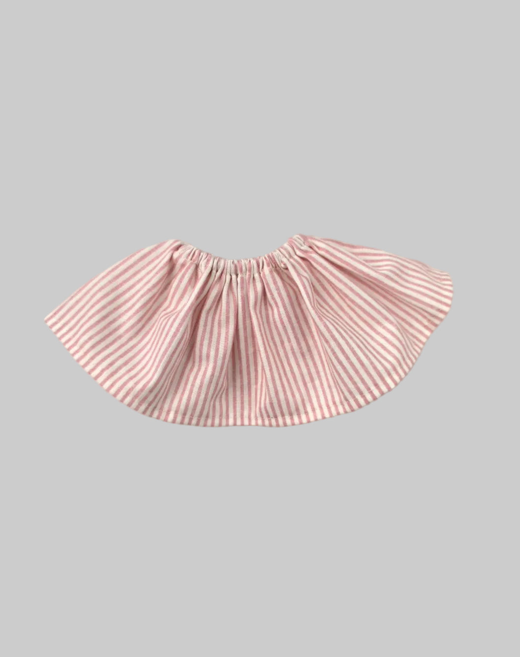 Pink Stripe Doll Skirt