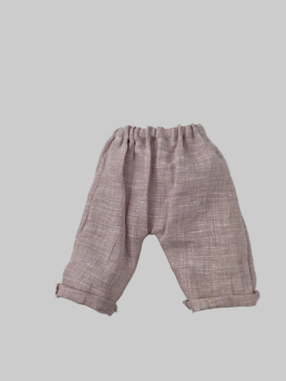 Doll Pale Pink Linen Pants