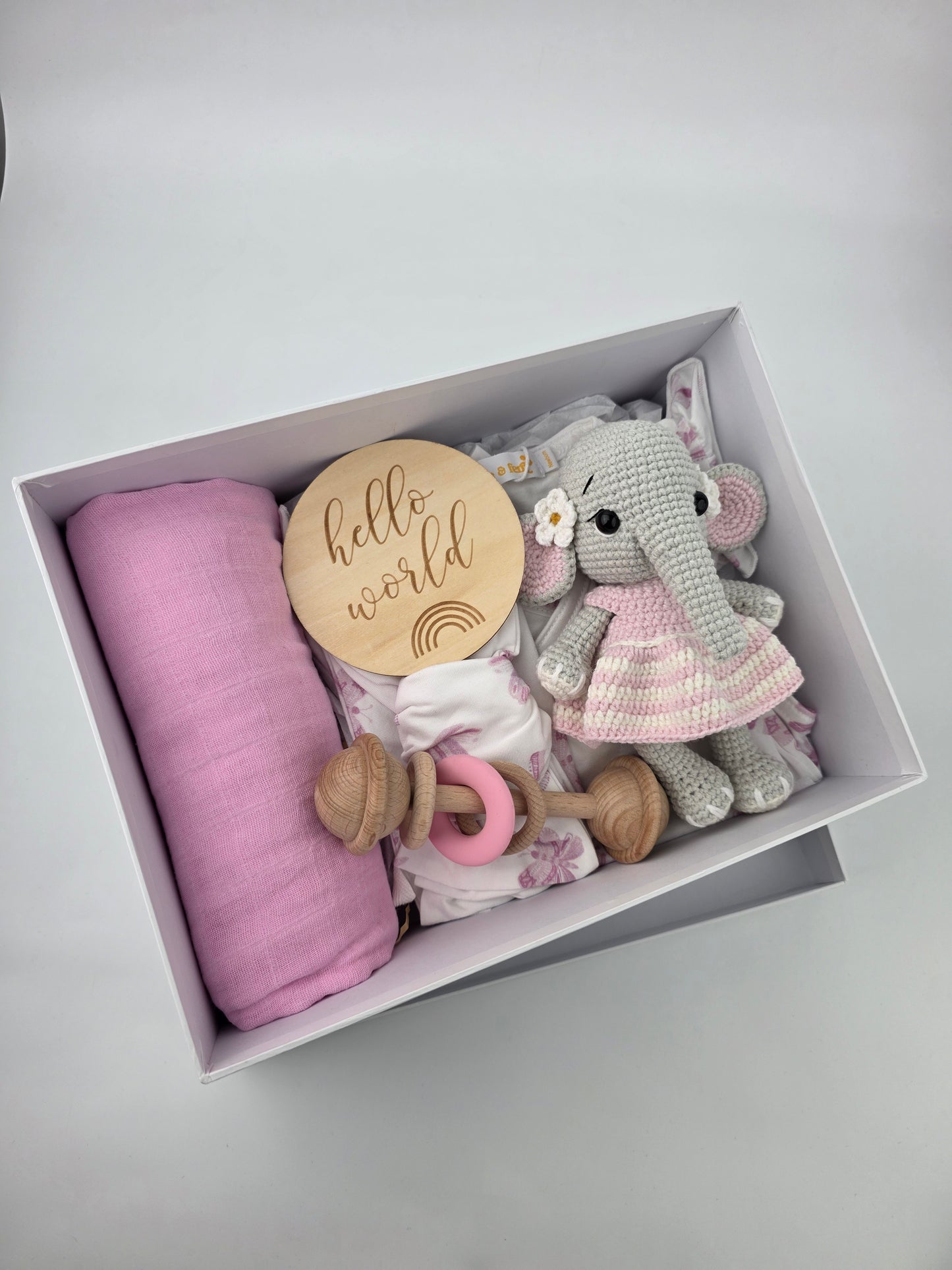Deluxe Baby Girl Gift Box Hamper