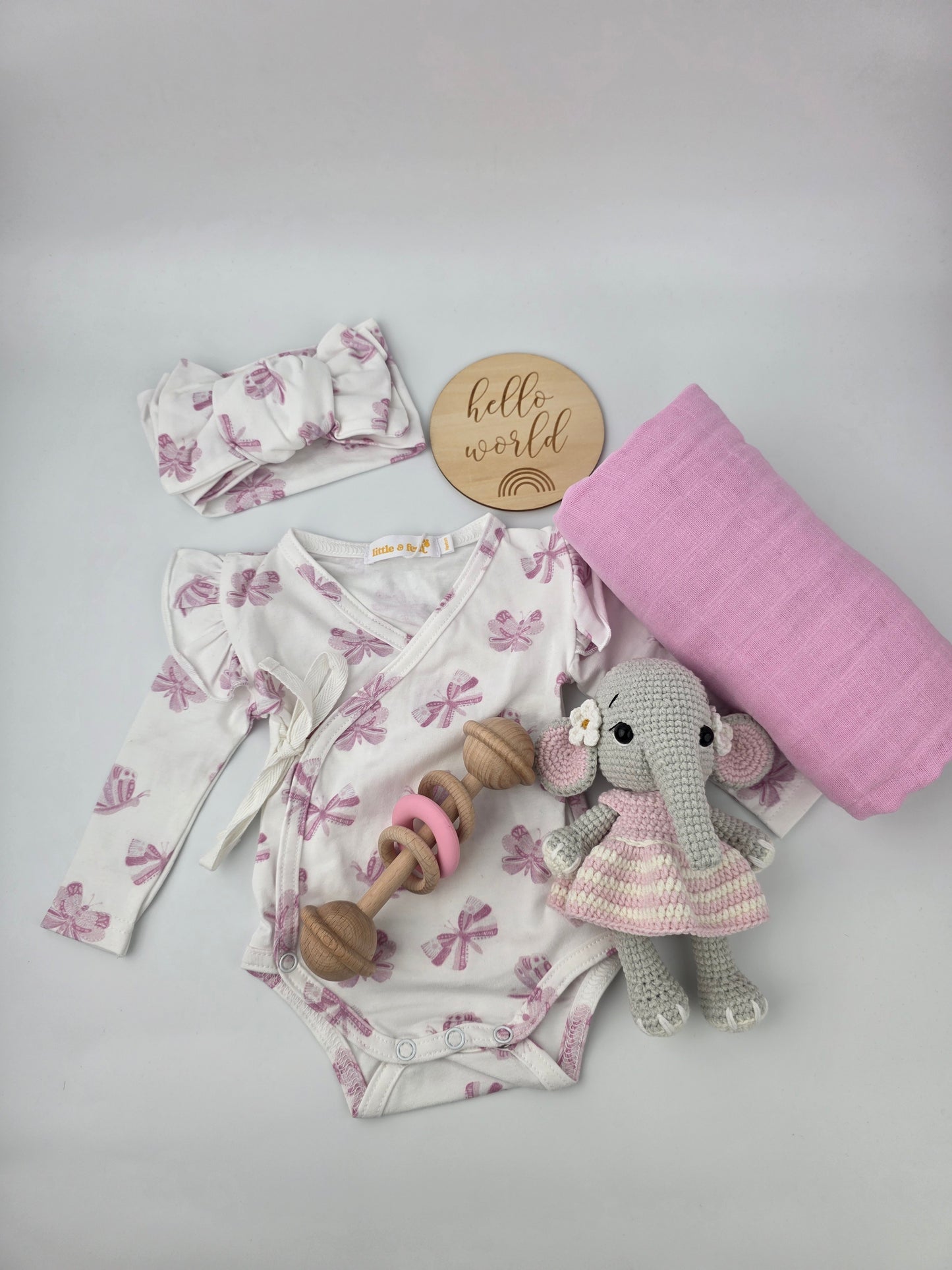 Deluxe Baby Girl Gift Box Hamper