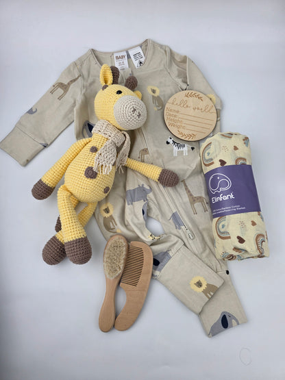 Pre-Order - Giraffe Baby Gift Box  Hamper