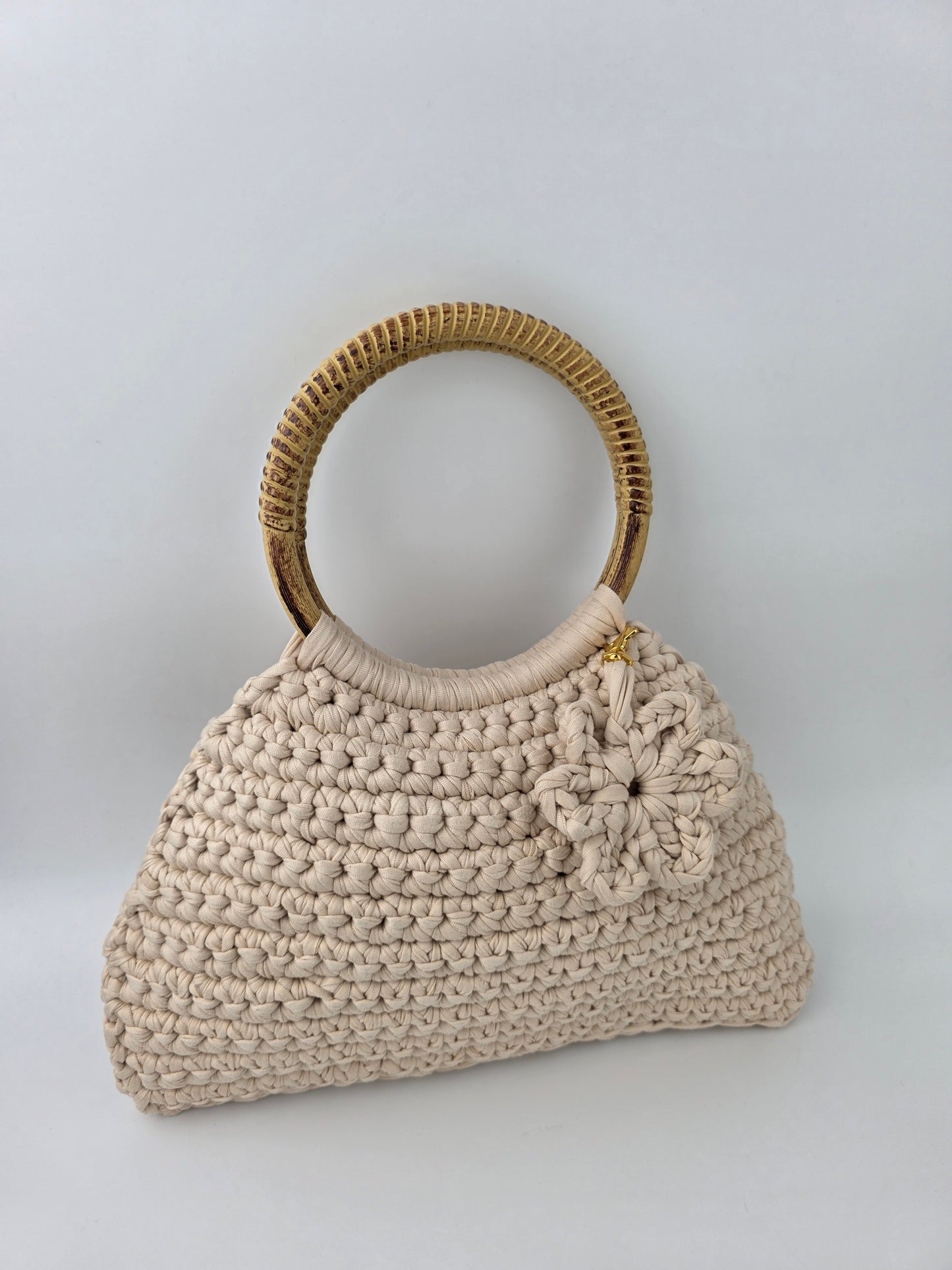 Stylish Summer Day Crochet Handbag