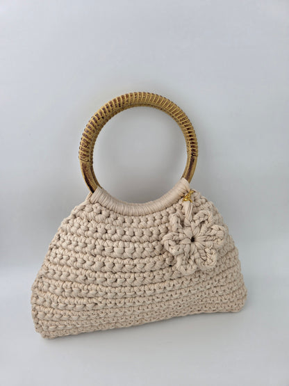 Stylish Summer Day Crochet Handbag
