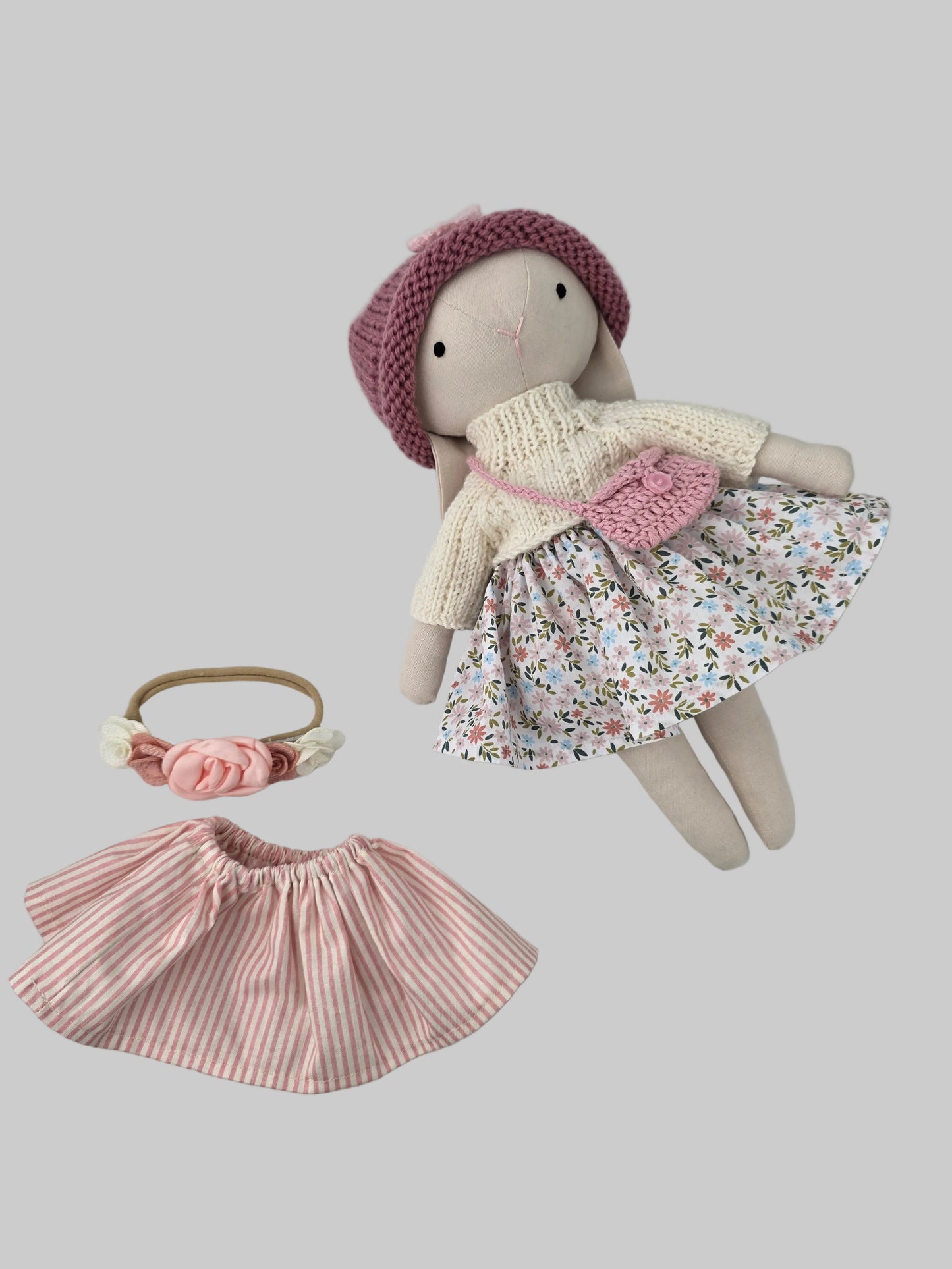 Flower Headband for Dolls