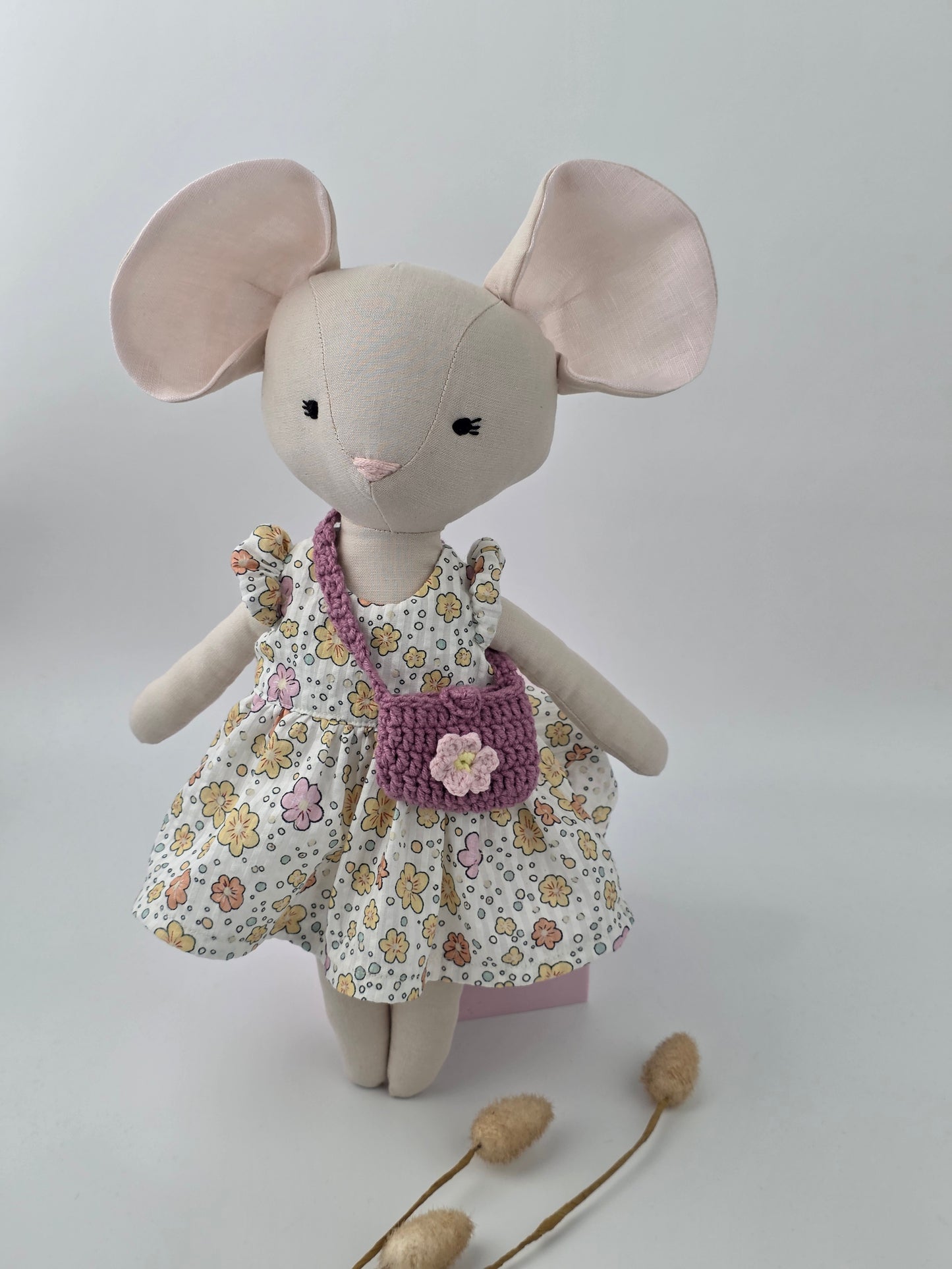 Miss Mousey Doll- Handmade