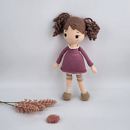 Handmade Crochet 'Nancy' Doll