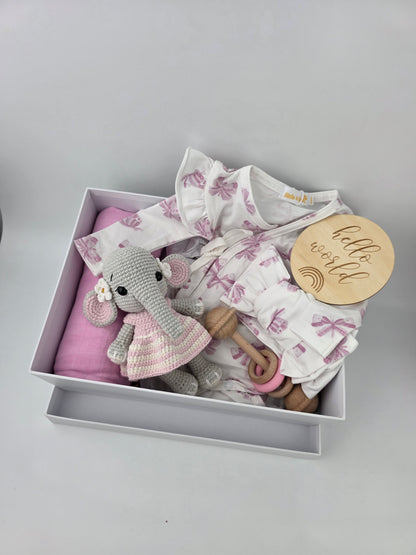 Deluxe Baby Girl Gift Box Hamper