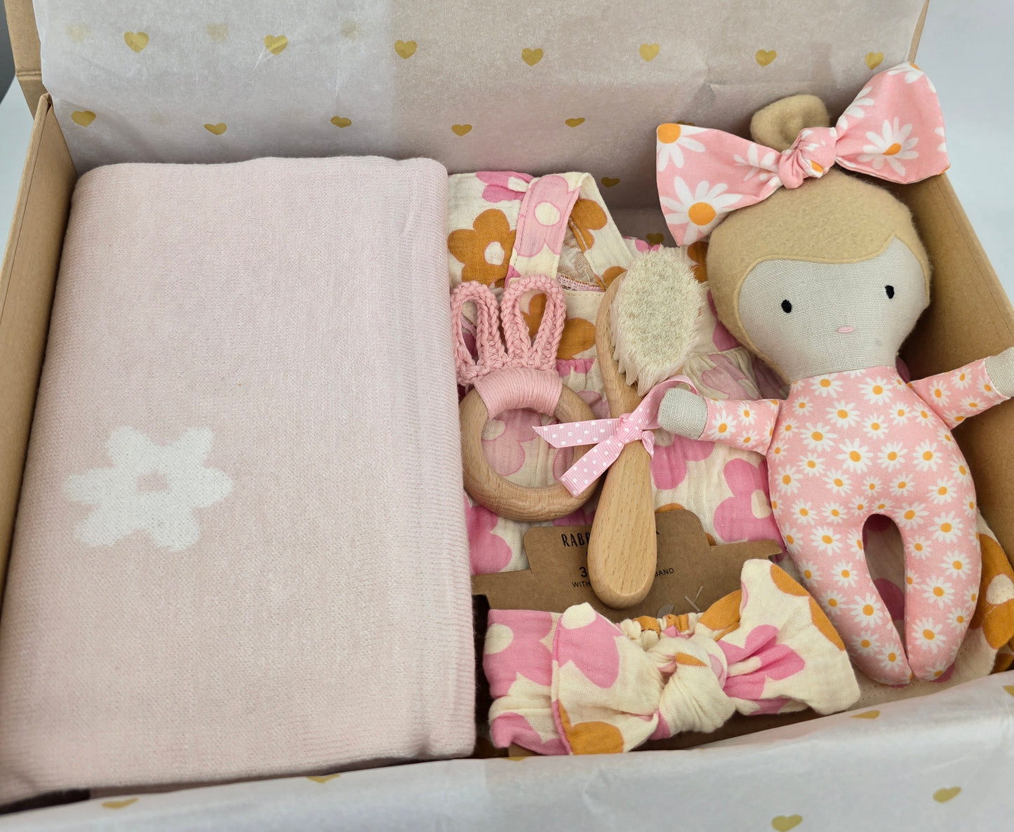 Spring Baby Girl Gift Box Hamper - Ready to Ship
