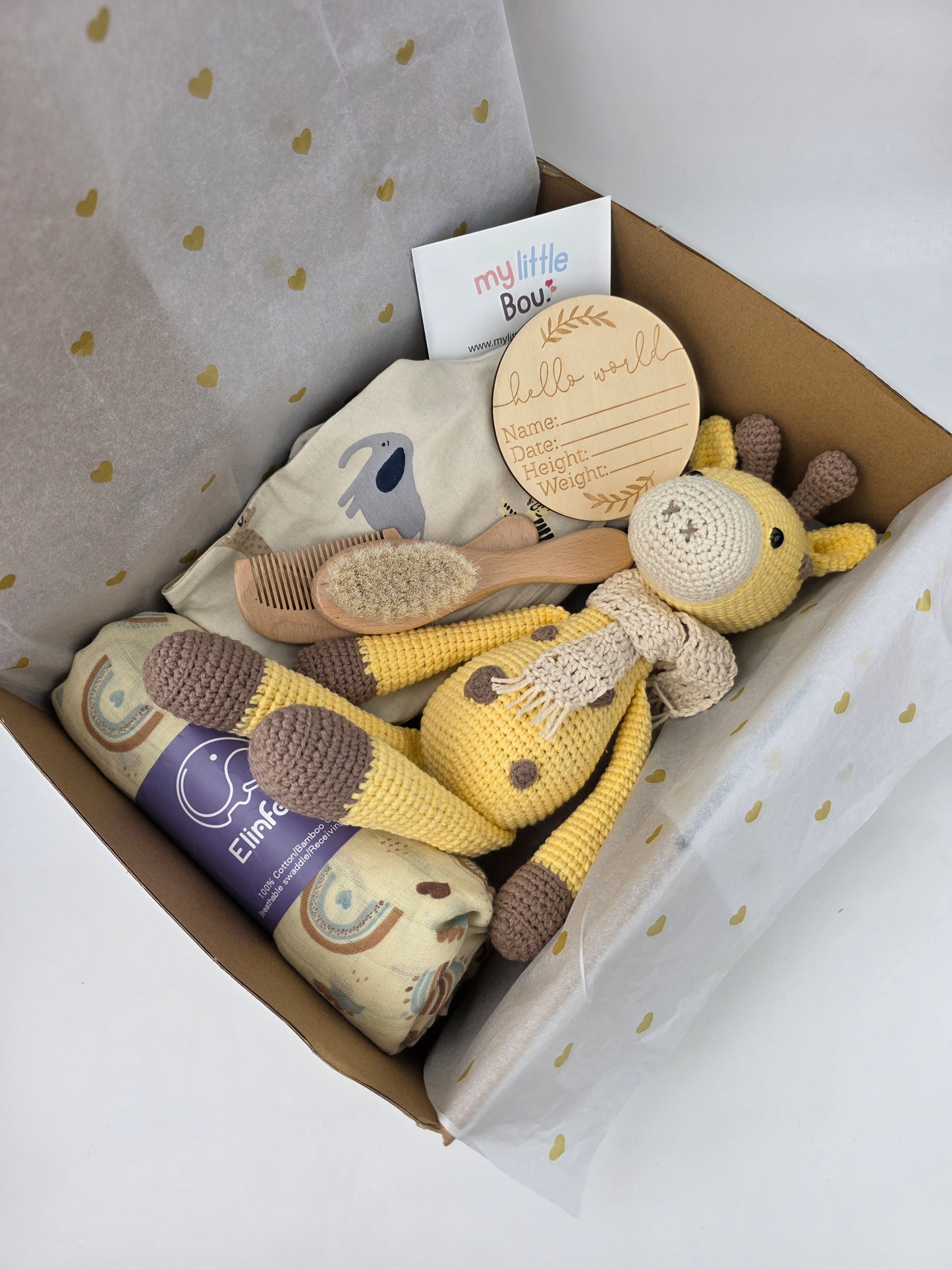 Pre-Order - Giraffe Baby Gift Box  Hamper