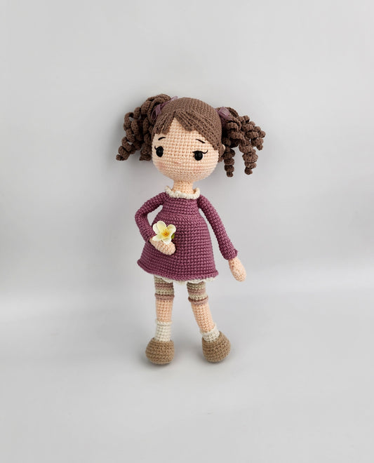 Handmade Crochet 'Nancy' Doll