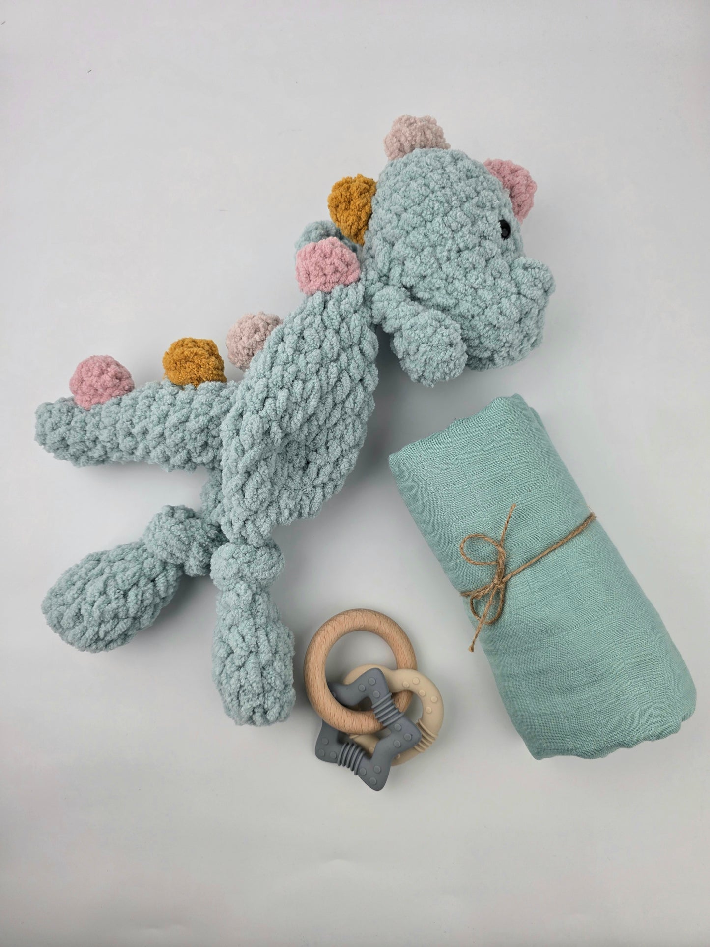 Baby Plush Dinosaur Gift Box Hamper