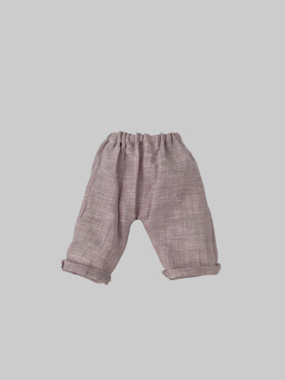 Doll Pale Pink Linen Pants
