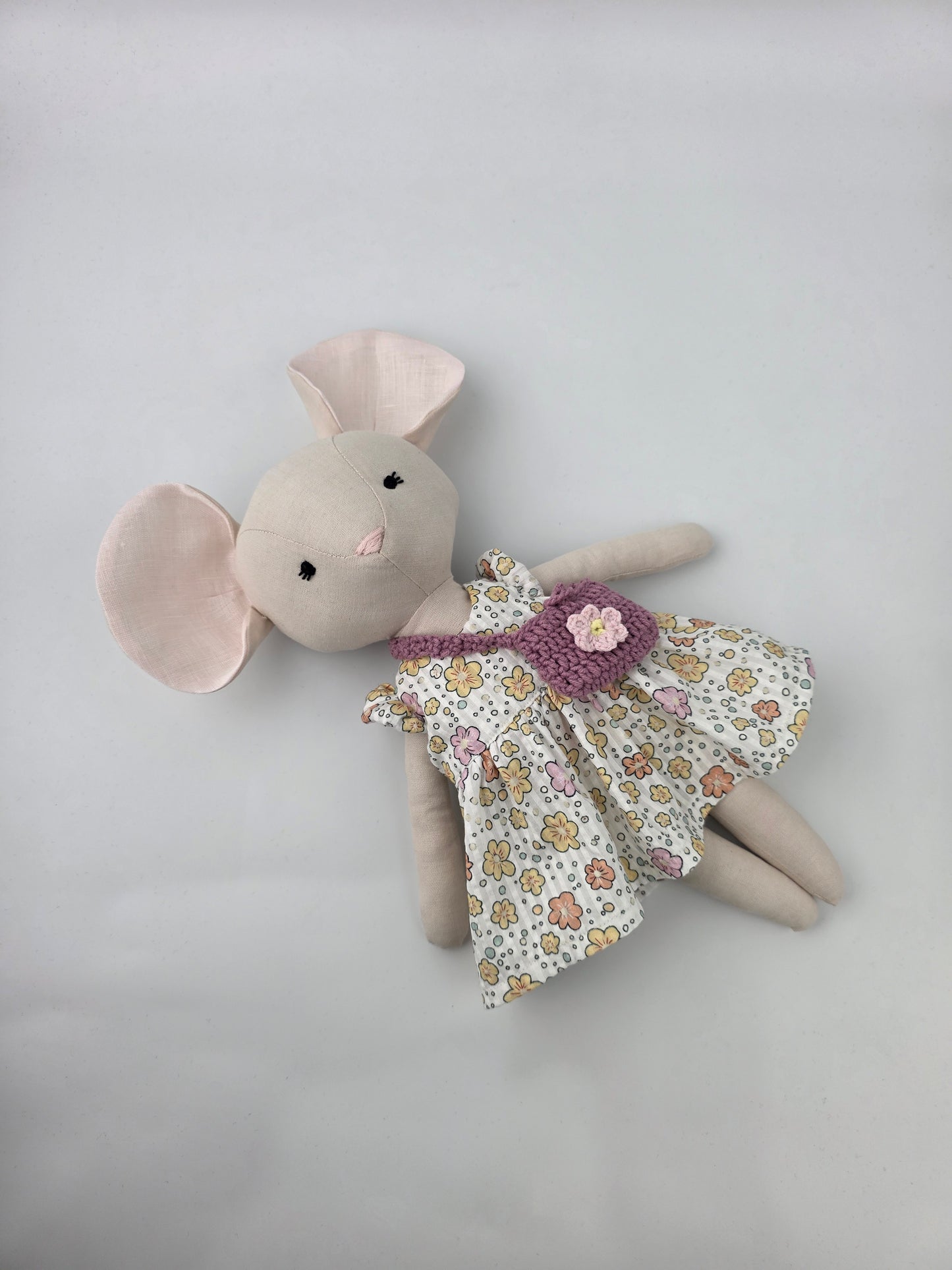 Miss Mousey Doll- Handmade