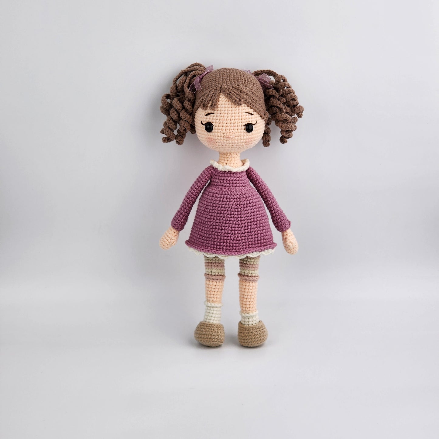 Handmade Crochet 'Nancy' Doll