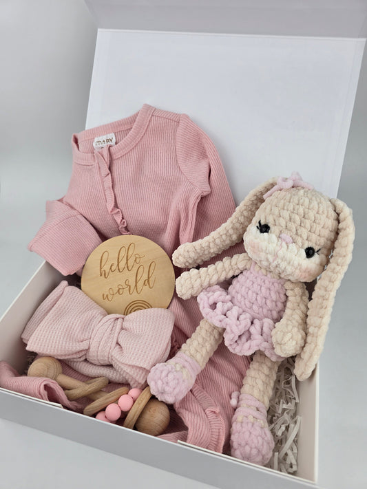 Bunny Ballerina Gift Box Hamper - Ready to Ship