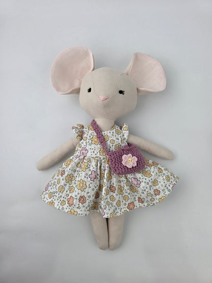 Miss Mousey Doll- Handmade