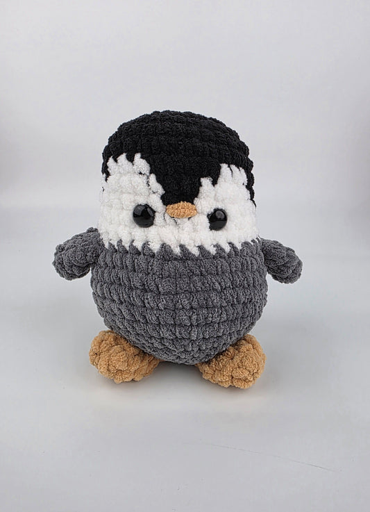 Frosty the Penguin - Handmade Crochet Soft Toy - Ready to Ship